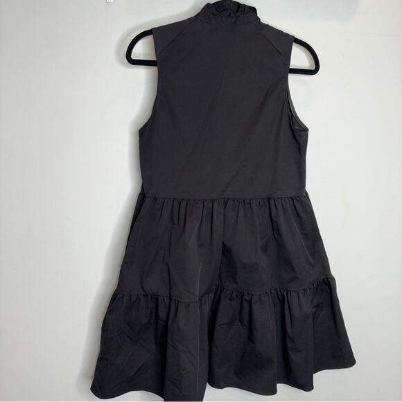 Amanda Uprichard Sleeveless Saffron Dress Black - Picture 5 of 6